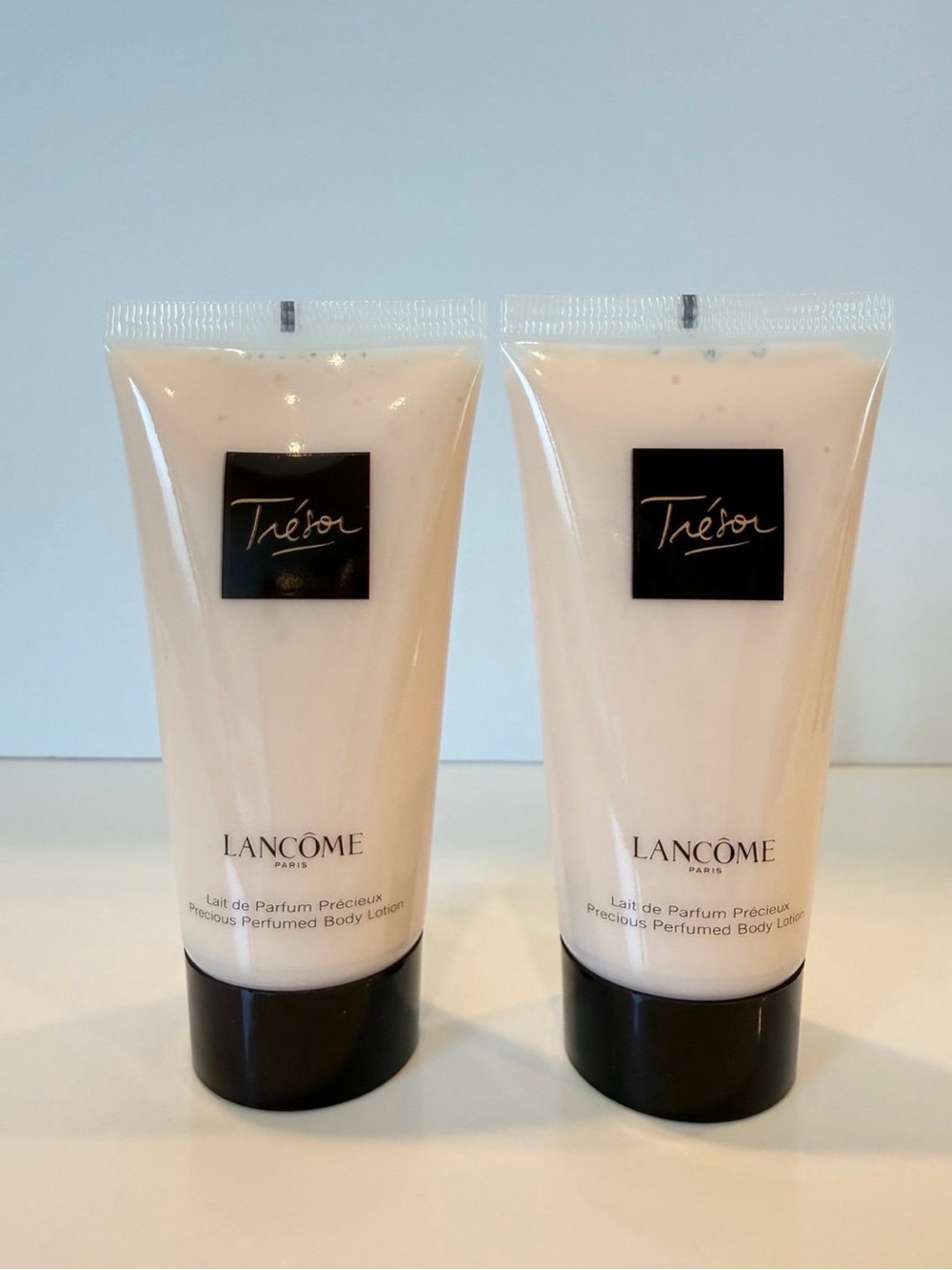 NEW Lancome 2-Pc TRESOR Body Lotion Set 1.6 oz/50 ml EACH, Total 3.2 oz/100 ml